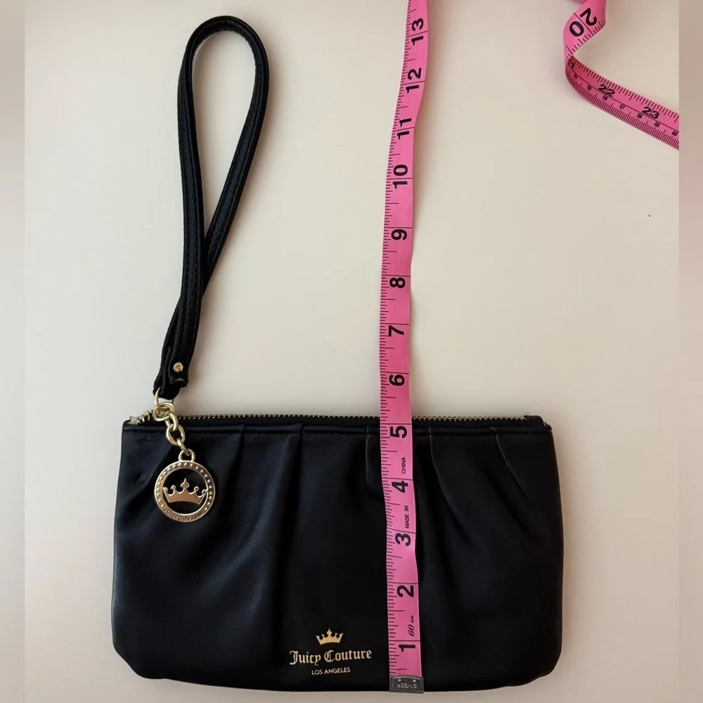 🖤 Juicy Couture Black Wristlet Wallet - Picture 7 of 13